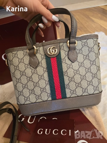 Налична чанта Gucci Ophidia Tote bag, снимка 9 - Чанти - 52243269
