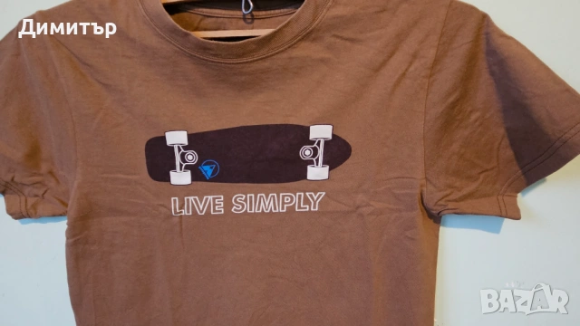 Тениска Patagonia Skate T-shirt S slim fit skateboard rap hip-hop sport skateboard snowboard, снимка 4 - Тениски - 53419034