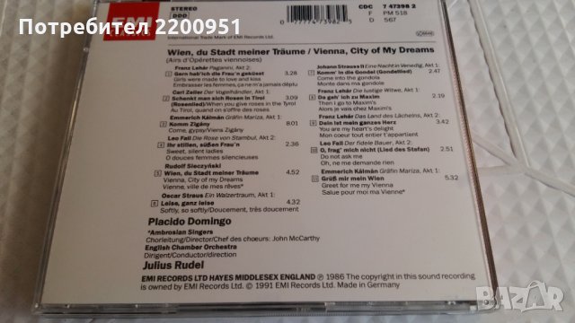 PLACIDO DOMINGO, снимка 5 - CD дискове - 27747556
