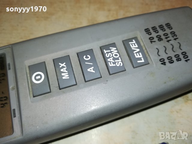 ДЕЦИБЕЛОМЕТЪР ВНОС GERMANY 0412211924, снимка 4 - Микрофони - 35029769