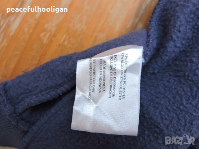 GAP мъжки лилав суитшърт с качулка размер L/XL Oversized , снимка 12 - Суичъри - 53394124