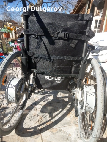 Електрическа инвалидна количка SOPUR с джойстик , снимка 4 - Инвалидни колички - 53603792