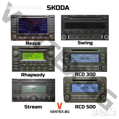 Дигитален CD чейнджър за Audi Volkswagen Skoda WEFA Bluetooth USB AUX, снимка 8 - Аксесоари и консумативи - 43799645