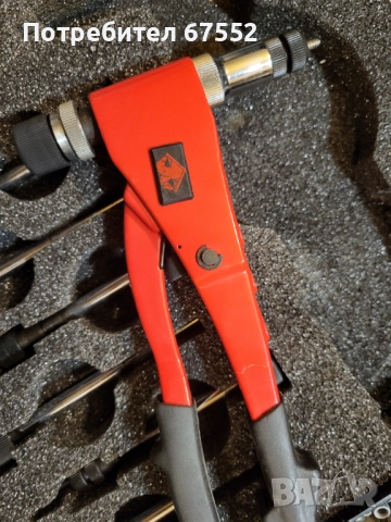 Професионална ръчна нитачка за нит-гайки Masterfix Rivet Nut Pliers MFX 360. Цената е крайна!, снимка 3 - Други инструменти - 52772536