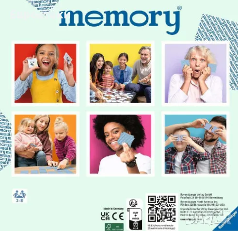 Настолна игра Ravensburger Memory Super Mario 20925, настолна игра за памет, снимка 5 - Игри и пъзели - 47566585