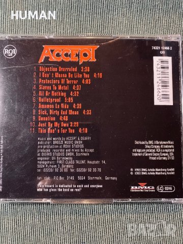 Manowar - Accept, снимка 13 - CD дискове - 43243809