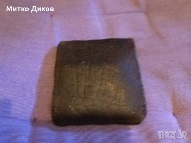 Комплект от 3 части с калъф естествена кожа Герлах от соца, снимка 3 - Колекции - 32980532