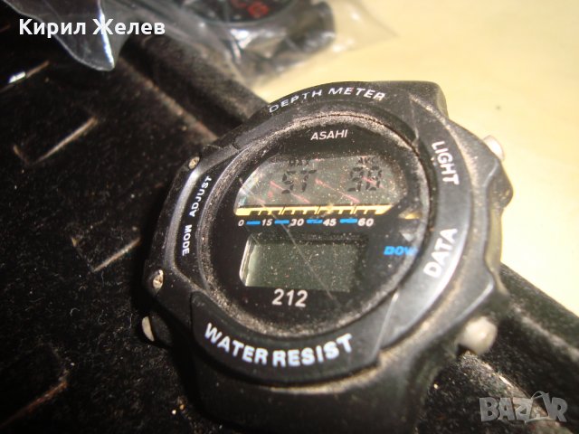 СТАР ВИНТИДЖ МОДЕЛ ЕЛЕКТРОНЕН ЧАСОВНИК ФУНКЦИОНИРАЩ 21958, снимка 5 - Мъжки - 32807020