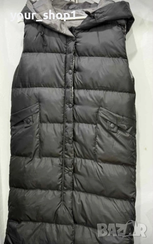 2 цвята дамска дълга грейка елек , снимка 2 - Жилетки - 51510018