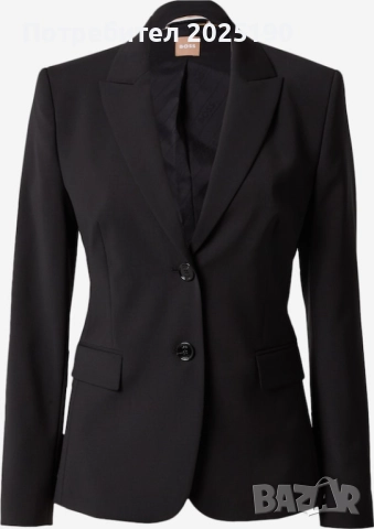  Дамско черно сако Н&М 