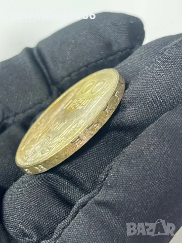 Сребърна монета 100 лева 1937 година, снимка 10 - Нумизматика и бонистика - 47402610