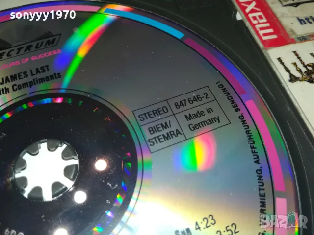 JAMES LAST-ORIGINAL CD-ВНОС GERMANY 2802251058, снимка 15 - CD дискове - 49310971