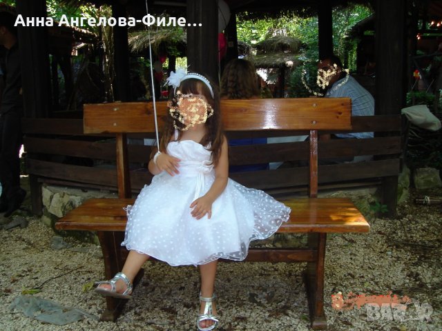 Детска булчинска или шаферска рокля, снимка 4 - Детски рокли и поли - 33416056