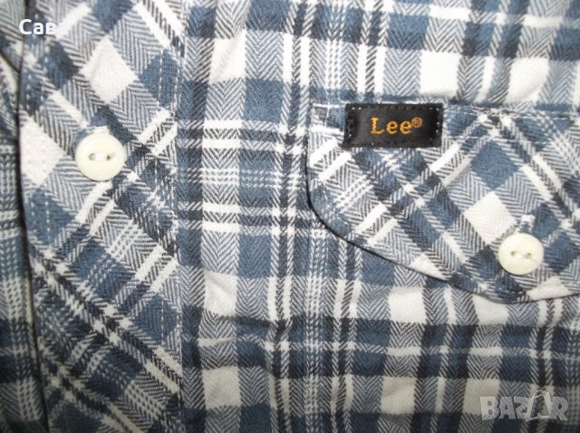 Риза LEE   мъжка,Л-ХЛ, снимка 3 - Ризи - 28330863