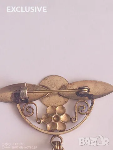 Часовник Брошка Швейцарски 1930г, снимка 5 - Дамски - 48448347