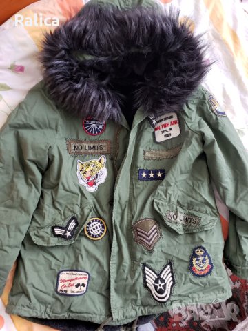 Zara зимно яке парка Уникално!, снимка 2 - Якета - 44032245
