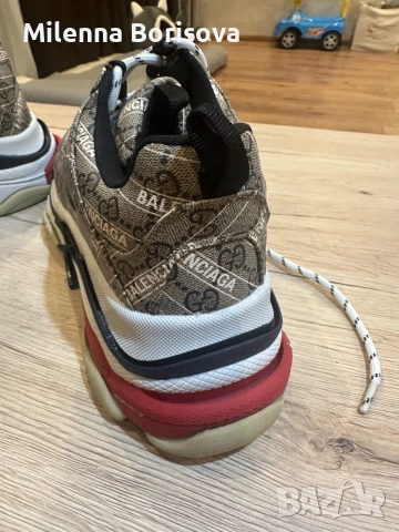 Маратонки Balenciaga колаборация с Gucci, снимка 5 - Маратонки - 50617987