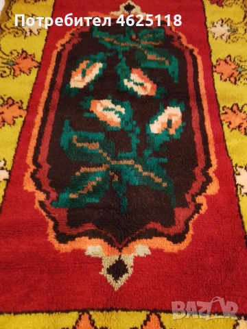 Китеник, халище/постелка, завивка, килим/ 1.30/2.07 м, снимка 7 - Покривки за легло - 52617325