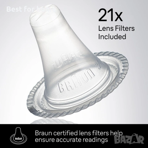 Braun ThermoScan 7+ Connect дигитален термометър за ухо, снимка 6 - Друга електроника - 53294118