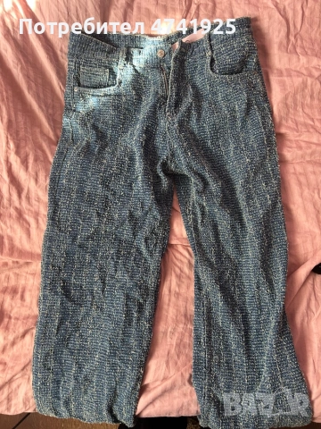 Дамски сини дънки, снимка 3 - Дънки - 53530431