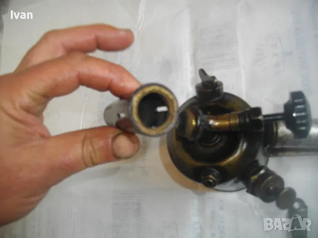 МИНИ БЕНЗИНОВА ГОРЕЛКА ТИП ЛАМПА LAHNEL СТАРО КАЧЕСТВО ФРЕНСКА ОТЛИЧНА , снимка 5 - Други инструменти - 48234378