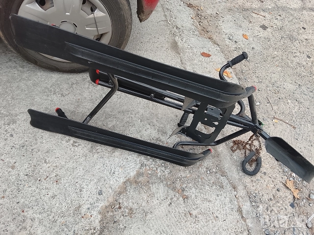 детска шейна с управление ,чук и гек, снимка 3 - Зимни спортове - 52823646