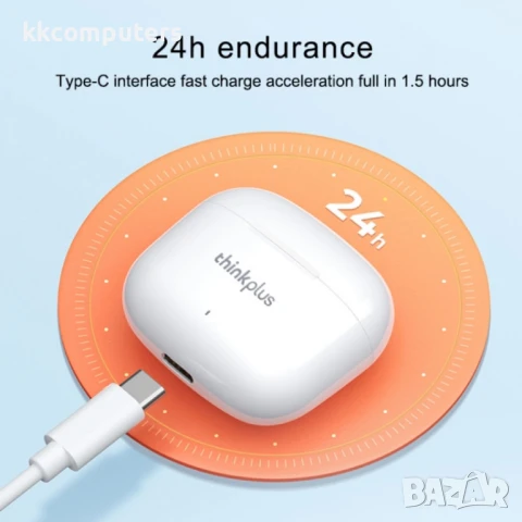 Lenovo LP40 ProTWS Bluetooth Слушалки, снимка 6 - Bluetooth слушалки - 50564442