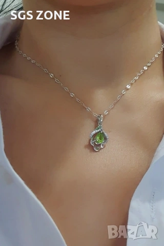 Висулка с естествен период , снимка 3 - Колиета, медальони, синджири - 53015677