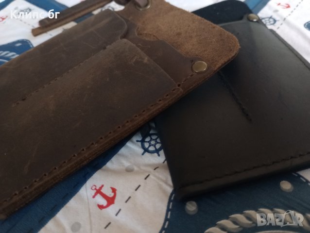 Яко джобно от естествена кожа!Ново кожено органайзерче за джоб/чанта, снимка 5 - Оборудване и аксесоари за оръжия - 40374436
