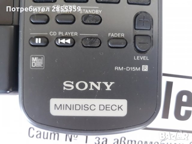 LG blu-ray & ONKYO & SONY mini disc & Panasonic S-VHS дистанционни, снимка 3 - Ресийвъри, усилватели, смесителни пултове - 32802175