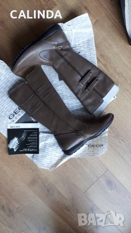 GEOX нови ботуши номер 39 естествена кожа, снимка 7 - Дамски ботуши - 27356263