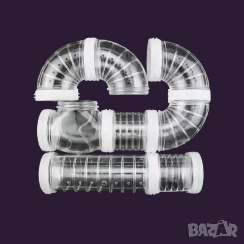 Тунел за хамстер. Тунели за хамстери. Оборудване за клетка. Играчки за хамстер , снимка 3 - За гризачи - 52223843