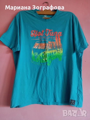 Тениски LACOSTE, "HOT TUNA", БГ "Борти бельо" 100% памук, - COTTON DELUXE by ANVIL USA и др., снимка 8 - Тениски - 49206288