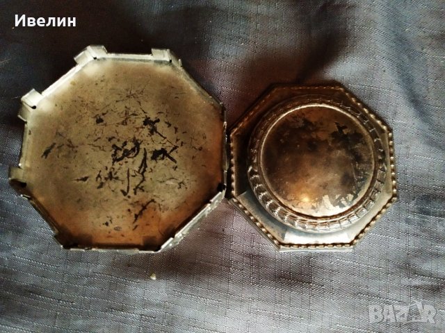 стара кутия за бижута арт деко, снимка 3 - Антикварни и старинни предмети - 27433338