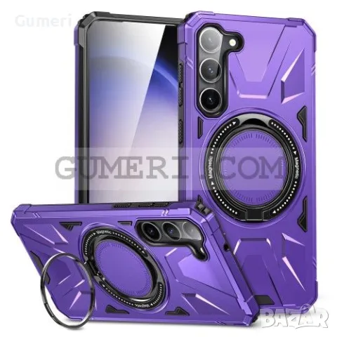 Противоударен Кейс с Ринг за Samsung Galaxy S24+, снимка 2 - Калъфи, кейсове - 48832366