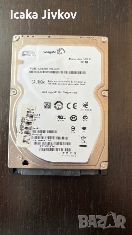 Хард диск за лаптоп seagate 500GB, снимка 1 - Твърди дискове - 43956011