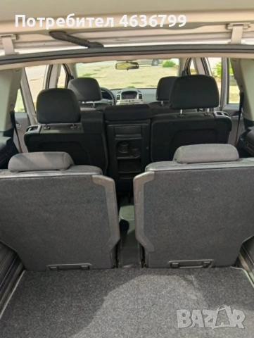 Продавам Опел Зафира, 1.6, бензин-метан/заводско/, 2008г., 94кс, 7 места, в отлично техническо състо, снимка 11 - Автомобили и джипове - 53596439