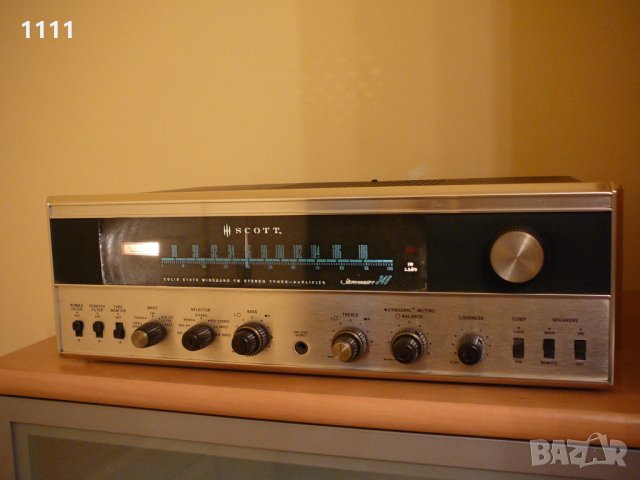 SCOTT 348, снимка 4 - Ресийвъри, усилватели, смесителни пултове - 35323904