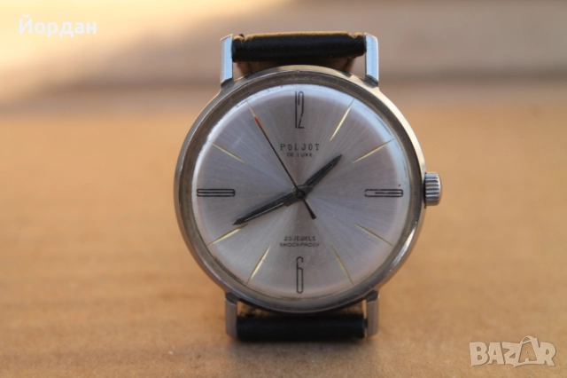 СССР мъжки часовник ''Полет/Poljot De Luxe'' 23 камъка