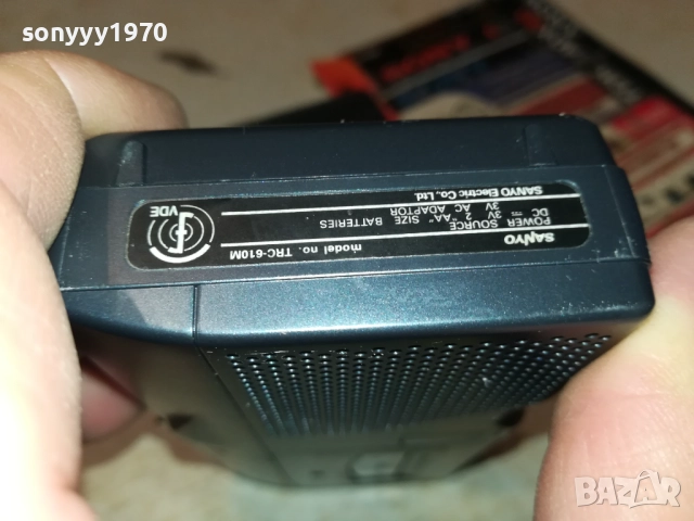 SANYO TRC-610M TALK-BOOK RECORDER 2010252241, снимка 14 - Радиокасетофони, транзистори - 52124215