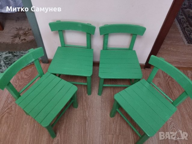 Цветни детски столчета изработени от бук.Производител , снимка 6 - Столове - 39408951