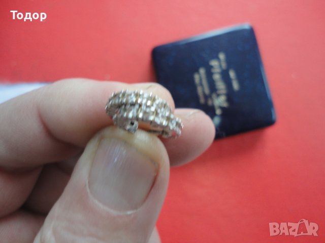 Невероятни сребърни обеци обици с камъни 6, снимка 3 - Обеци - 43550162