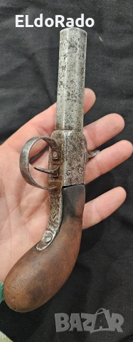 малък капсулен пистолет/бартер , снимка 7 - Антикварни и старинни предмети - 53086643