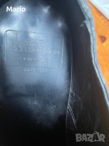 CESARE PACIOTTI LUXURY ITALIAN MEN'S 308 MADISON  черни 42, снимка 10 - Ежедневни обувки - 53211253