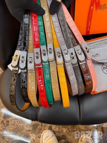 Колан+сертификат+торбичка hermes, снимка 2 - Колани - 52112786