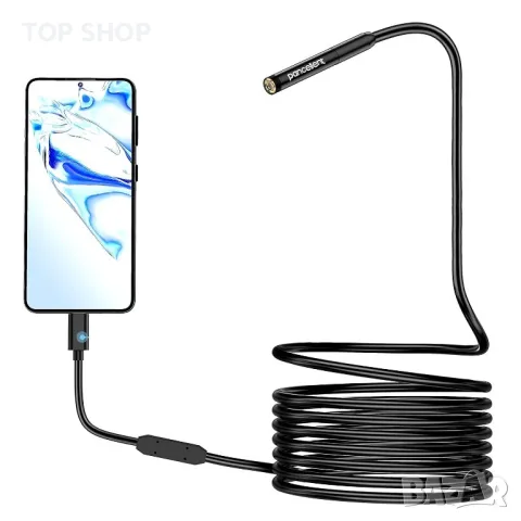 Pancellent  ендоскопска инспекционна камера,бороскоп, WiFi обхват,6 LED светлини,