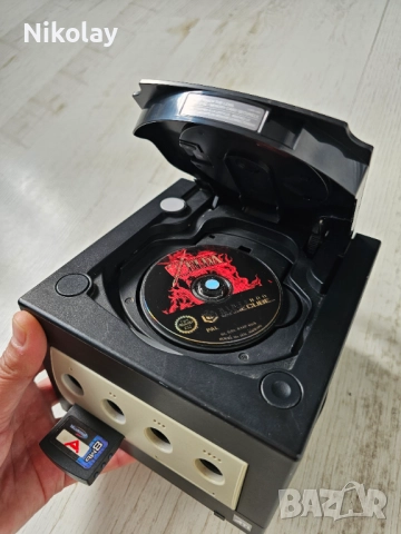 Nintendo GameCube + The Legend Of Zelda Ocarina of Time, снимка 8 - Nintendo конзоли - 52642232