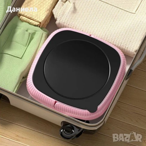 Мини сгъваема преносима пералня – 6.5 L, снимка 5 - Перални - 51117643