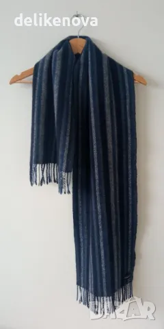 Нов!.Кашмир GANT Original Made in Scotland 150/28 см., снимка 4 - Шалове - 47319650