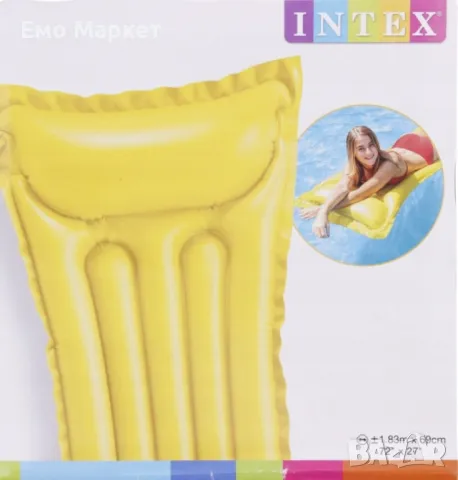 Надуваем воден дюшек Intex 59703NP - Насладете се на комфорта и привличането на водата, снимка 11 - Надуваеми легла - 49405874
